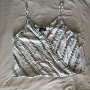 Urban Outfitters Lumiere striped tank